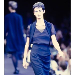 1991 Runway Tricot Comme Des Garçons Skirt